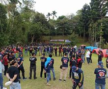 Wuih, Ratusan Bikers Menyerbu HUT GSX Community Nusantara (GCN) ke-3
