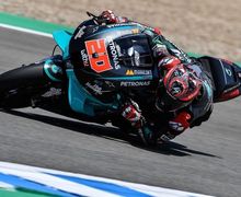 Kerja Keras Fabio Quartararo Sia-sia, Finis Ke-3 di MotoGP Emilia Romagna 2020 Tapi Gagal Naik Podium