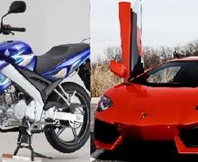 Gokil! Modifikasi Yamaha V-ixion Jadi Lamborghini, Bentuk Kece Banget Bikinan Petani Indonesia Nih