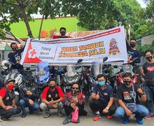 Peringati HUT PMI, Klub Motor Honda ADV Indonesia (HAI) Chapter Makassar Lakukan Aksi Donor Darah