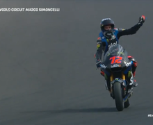 Hasil Moto2 Emilia Romagna 2020, Murid Valentino Rossi Ditikung, Pembalap Indonesia Andi Gilang Finis Urutan Segini