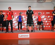 Gak Ada Valentino Rossi di Konferesi Pers Jelang MotoGP Catalunya, Gara-garanya Ini