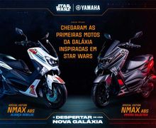 Wuih Yamaha Luncurkan NMAX Edisi Star Wars, Tampilannya Ganteng Banget