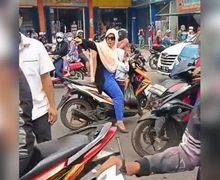 Geger! Emak-emak Naik Motor di Bogor Ngamuk Ditegur Gara-gara Lawan Arah, Begini Penjelasan Polisi