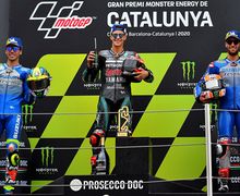  Gak Banyak Yang Tahu, Fakta Heboh Suzuki Podium di MotoGP Catalunya 2020