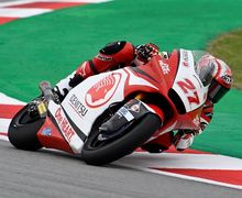 Hasil FP2 Moto2 Prancis 2020, Adik Valentino Rossi Crash, Pembalap Indonesia Andi Gilang Meroket