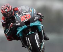 Blak-blakan, Fabio Quartararo Ungkap Masalah Yamaha Saat Trek Basah di MotoGP Prancis 2020