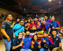 Tetap Eksis, Klub Motor Satria Club Bekasi (Sabec) Rayakan HUT ke-16