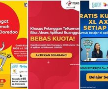 Asyik Ada Lagi Paket Internet Murah XL, Indosat dan Tri, Promo Paket Internet Telkomsel Cuma Rp 6 Ribuan dan Kuota Gratis
