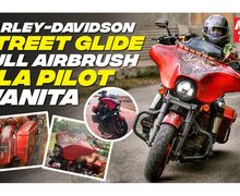 Harley Davidson Street Glide Punya Pilot Cantik, Simak Videonya