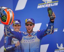 Gak Banyak Yang Tahu, Kemenangan Alex Rins di MotoGP Aragon 2020 Kalahkan Rekor Valentino Rossi Lo