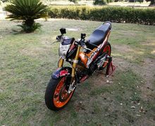 Gokil! Honda Sonic 125 Modifikasi Sultan, Gak Sembarangan Kaki-kaki Ducati Ditempelin Nih