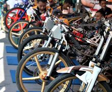Wuih, RCB SP 522 Menjadi Pelek Favorit di Ajang Balap Drag Bike