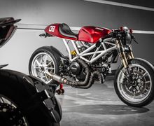 Modifikasi Ducati Monster 1100 EVO, Bodi Telanjang Bergaya Cafe Racer
