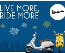 Bertajuk Live More Ride More, Piaggio dan Vespa Kasih Tawaran Menarik di Awal 2021