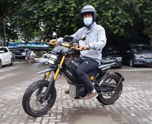 Masih Prototipe, Ini Rasanya Naik Motor Listrik Trail Pertama Buatan Indonesia