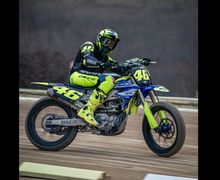 Sunyi Sepi, Valentino Rossi Terus Latihan Di Motor Ranch VR46