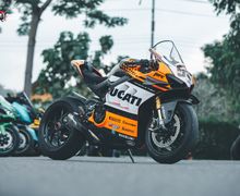 Pakai Motif Bodi Baru, Modifikasi Motor Ducati Panigale V4 S Ini Makin 'Racing'