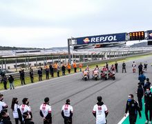 Sirkuit MotoGP Valencia Gelar Heningkan Cipta Kenang Fausto Gresini