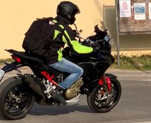 Wuih, Muncul Spy Shot Motor Baru Ducati Multistrada V4 Versi Balap!