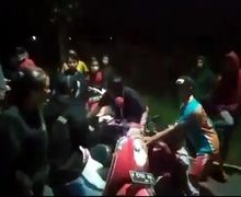 Viral Video Emak-emak Naik Honda Scoopy Seruduk Balap Liar, Langsung Bubar