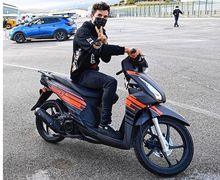 Marc Marquez Tiba di Sirkuit MotoGP Portugal, Pakai Honda BeAT Eropa