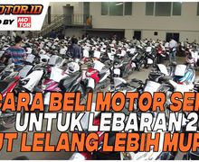 Video Lelang Motor Online Sambut Lebaran 2021, Harganya Murah