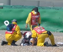 Bikin Ngilu, Video Kecelakaan Jorge Martin di FP3 MotoGP Portugal 2021