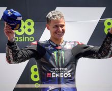 Hadapi MotoGP 2021 di Italia, Fabio Quartararo Pamer Lengan, Maksudnya Apa?