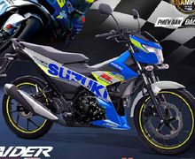 Wuih, Suzuki Satria F150 Dapat Pilihan Warna Baru, Pakai Livery MotoGP