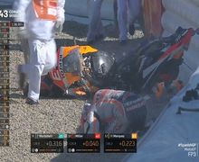 Video Marc Marquez Crash Horor di FP3 MotoGP Spanyol 2021, Begini Kondisinya