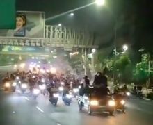 Video Gerombolan Pemotor Konvoi dan Bikin Ricuh di Bekasi, Polisi Langsung Gerak Cepat
