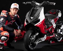 Vakum Balap MotoGP, Andrea Dovizioso Jadi Tester Motor Matic Italjet