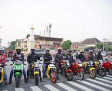Mantab, Komunitas K2R Bali Ngegas Motor 2-Tak Dari Bali Ke Jakarta Ingin Sambangi Ini