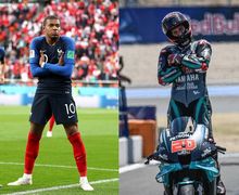 Euro 2020, Selebrasi Kylian Mbappe Pernah Ditiru Pembalap MotoGP Ini