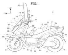 Honda Beberkan Konsep Teknologi Airbag Motor di Honda PCX Masa Depan