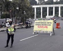 Ganjil Genap Kota Bogor Berlaku, Ribuan Motor Diputarbalik Petugas