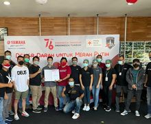 Bukti Peduli Sesama, Komunitas XMOC Bali Gelar Donor Darah untuk Merah Putih