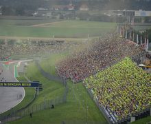 Valentino Rossi Dapat Ucapan Spesial Dari Fans Di MotoGP Austria 2021
