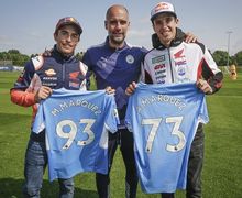 Jelang MotoGP Inggris 2021, Marc Marquez Samperin Tim Bola Ini Gara-gara Pelatihnya
