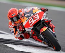 Hasil FP2 MotoGP Aragon 2021, Marc Marquez Crash Sampai Motor Rusak Parah, Valentino Rossi Meningkat