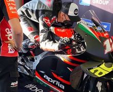 Wow, Maverick Vinales Pamer Tunggangan Baru di Tes MotoGP Misano 2021