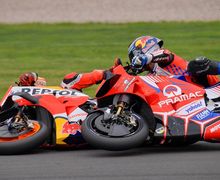 Senggolan Marc Marquez Vs Jorge Martin Di MotoGP Inggris 2021 Belum Diusut, Sengaja?