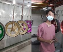 Profil Surya Painting 18, Segini Harga Repaint Pelek Motor, Bebas Pilih Warna