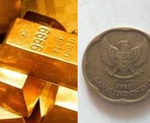 Akhirnya Terungkap Uang Logam Ini dari Bahan Emas Bobotnya 50 Gram Resmi Diedarkan Bank Indonesia