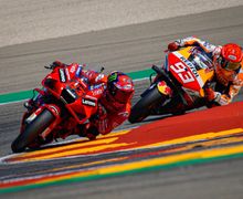 Keok Sama Murid Rossi di MotoGP Aragon 2021, Kok Marquez Bawa-Bawa Nama Dovizioso
