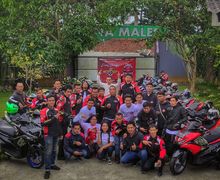 Biar Tambah Akrab, Komunitas Motor ARCI Sukabumi Gelar Family Gathering ke-3 di Puncak Bogor