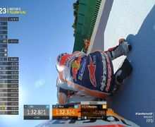 Hasil FP3 MotoGP San Marino 2021, Marc Marquez Crash, Murid Valentino Rossi Bikin Kejutan