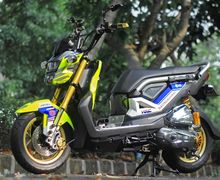 Modifikasi Honda Zoomer X 2014, Bikin Orang Thailand Bingung