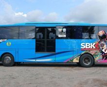 Jelang WSBK Indonesia 2021, Begini Tampilan Bus Penonton Ke Sirkuit Mandalika